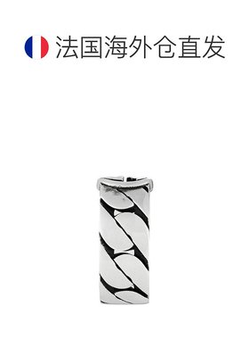 自营欧洲直邮GUCCI/古驰 男士银质GG细节戒指指环配饰