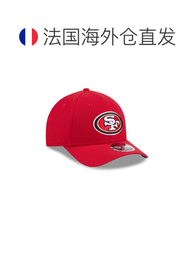 自营欧洲直邮New Era 9FORTY男女通用红色鸭舌帽
