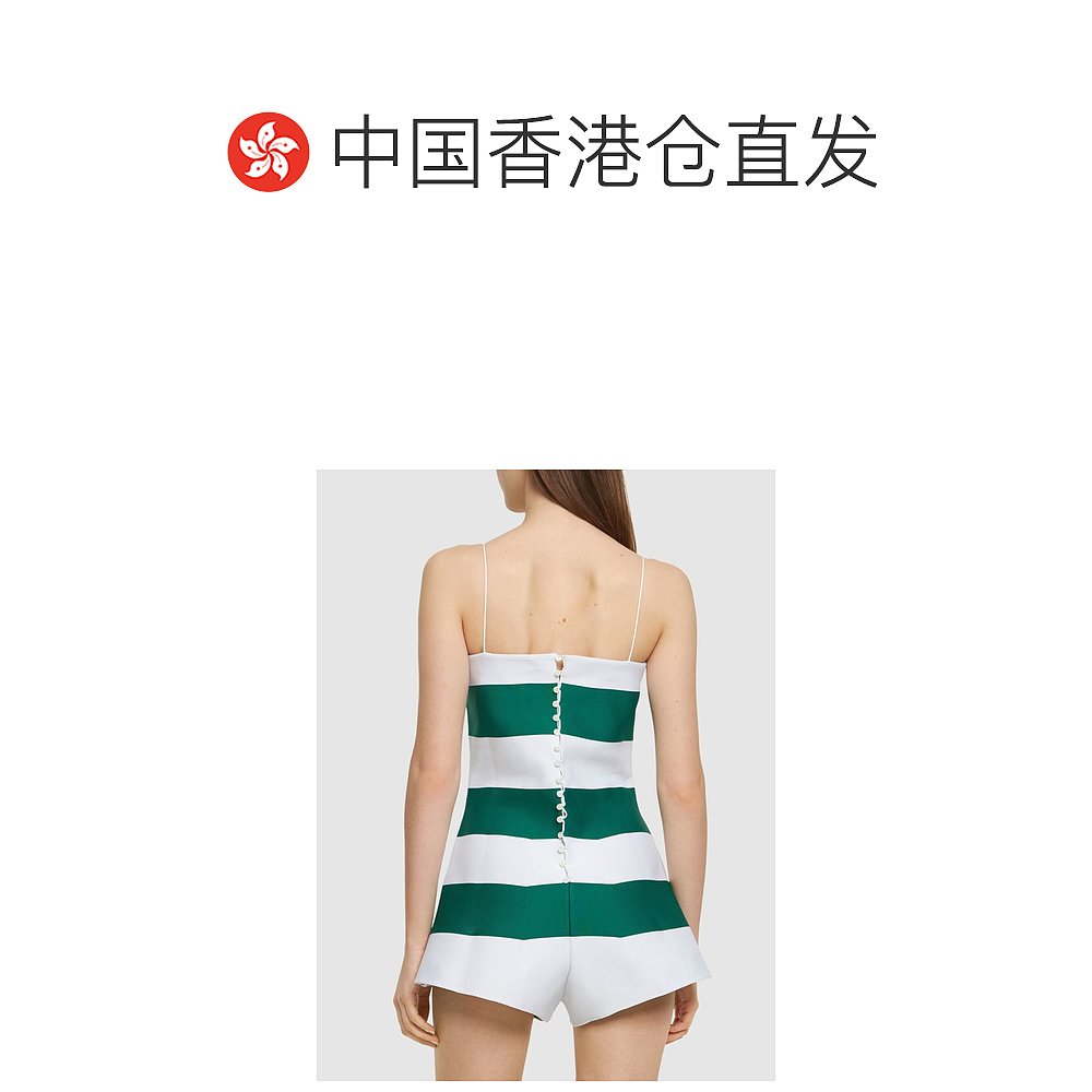 香港直邮Jacquemus 女士 La Combi Bimini条纹连体衣 - 图1