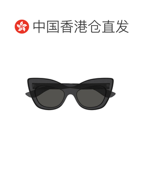 香港直邮ALEXANDER MCQUEEN 女士太阳镜 AM0516S003 CO 黑色