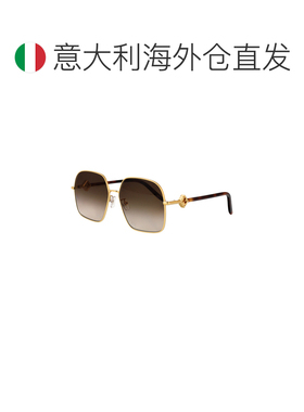 欧洲直邮FENDI 女士太阳镜 FE40218U30T SS2026 金色 FF DIAMONDS