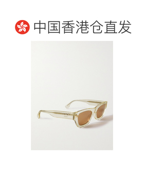 1h可退 香港直邮Fendi 芬迪 女士 Roma D形框醋纤太阳眼镜 FE4010