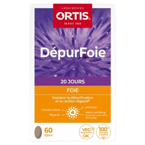 欧洲直邮柯得仕/Ortis Foie 排毒肝脏 60 片 - 图2