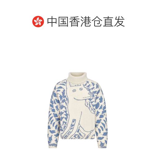 香港直邮Dior 羊毛高领毛衣 583M603A2012新款迪奥 - 图1