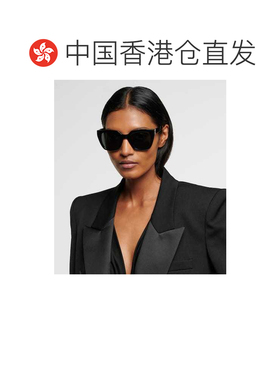 1h可退 香港直邮Saint Laurent 圣罗兰 女士 交织图案大款太阳眼