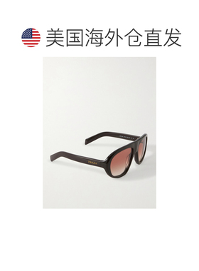 香港直邮Prada 普拉达 女士 大号飞行员醋纤太阳眼镜 0PRC05S27I7