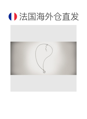 自营欧洲直邮GUCCI古驰 Interlocking 925银GG互扣式吊坠项链男女