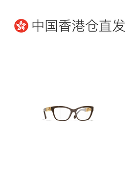 香港直邮CHANEL 女士眼镜 CH34771460 CO 绿色 徽标平光镜