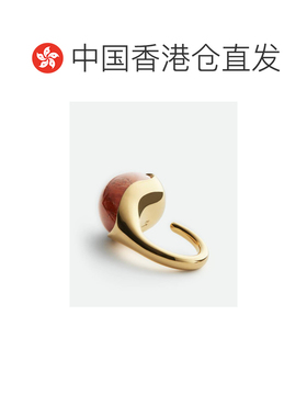 1h可退 香港直邮Bottega Veneta 大号Drop Marble戒指 775219VAOE