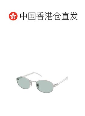 1h可退 香港直邮Prada 普拉达 男士 Eyewear 橢圓形鏡框太陽眼鏡