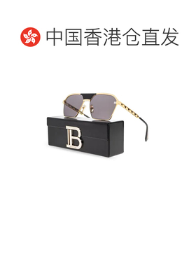 1h可退 香港直邮Balmain 巴尔曼 女士 SERGEANT 金色醋纤钛合金太