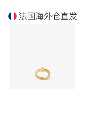 1h可退 欧洲直邮FENDI（2025 年产品）Fendi Forever 戒指 - 金色