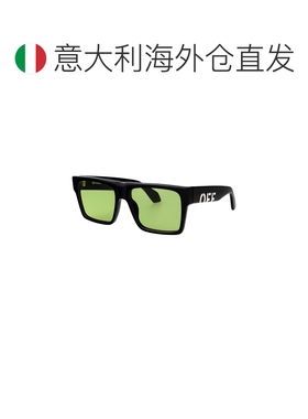 1h可退 欧洲直邮OFF-WHITE 女士太阳镜 OW10341050 SS2026 绿色 C