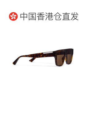 1h可退 香港直邮Gucci 古驰 女士 长方形镜框太阳眼镜 840028J075