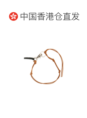 1h可退 香港直邮Our Legacy 男士 Ladon 白垩色皮革项链 A4228LNN