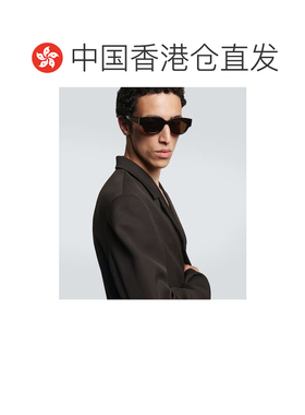 1h可退 香港直邮Bottega Veneta 葆蝶家 男士 龟甲色椭圆形太阳眼
