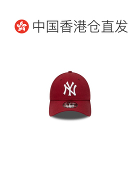 自营NEW ERA LEAGUE ESSENTIAL 9FORTY男女通用红色棉帽子