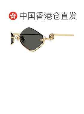 1h可退 香港直邮Gucci 古驰 女士 徽标太阳镜 GG1604S metal金属