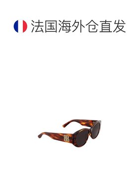 自营欧洲直邮Balenciaga巴黎世家 Nano Round女士棕色圆形太阳眼