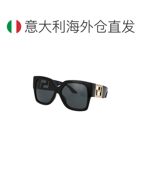 1h可退 香港直邮VERSACE 女士太阳镜 0VE4402GB187 AW2025 黑色 0