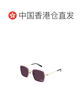1h可退 香港直邮Gucci 古驰 女士 全框太阳镜 GG1848S pink粉色