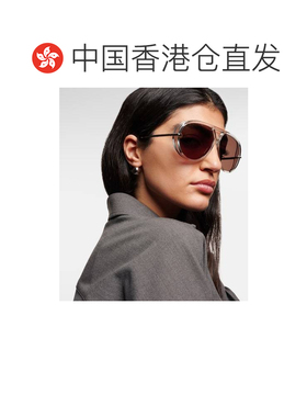 1h可退 香港直邮Bottega Veneta 葆蝶家 女士 飞行员太阳眼镜配饰