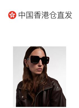 1h可退 香港直邮Celine 思琳 女士 Triomphe 矩形太阳眼镜