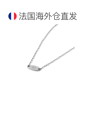自营欧洲直邮Balenciaga巴黎世家 Everyday女士银色黄铜BB标识项