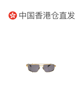 1h可退 香港直邮Balmain 徽标太阳镜 BPS-142D-56 0