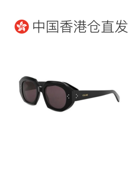 1h可退 香港直邮CELINE 女士太阳镜 CL40319I01Y AW2025 黑色 全