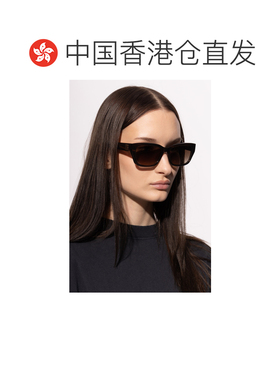 香港直邮BALENCIAGA 女士眼镜 858875T00392050 CO 棕色 几何太阳