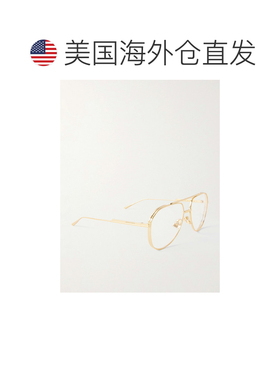 香港直邮1h可退 Bottega Veneta 葆蝶家 女士 圆框金属眼镜 BV146