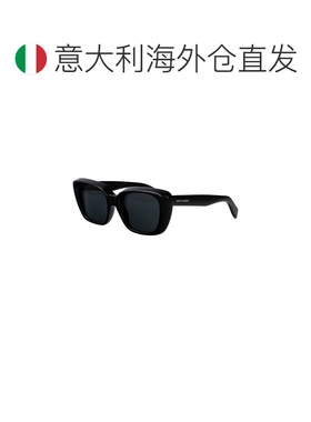 1h可退 欧洲直邮SAINT LAURENT 女士眼镜 SL857001 SS2026 黑色