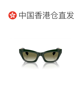 香港直邮BURBERRY 女士太阳镜 BE440940388E AW2025 绿色 猫眼形
