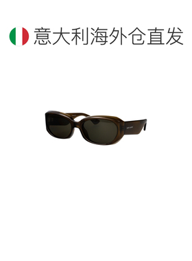1h可退 欧洲直邮SAINT LAURENT 女士眼镜 SL868005 CO 军绿色 全
