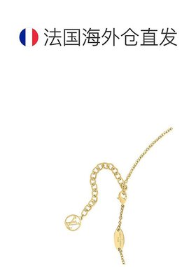 欧洲直邮LV/路易威登 新款ICONIC系列 金色金属镶嵌水晶项链吊坠