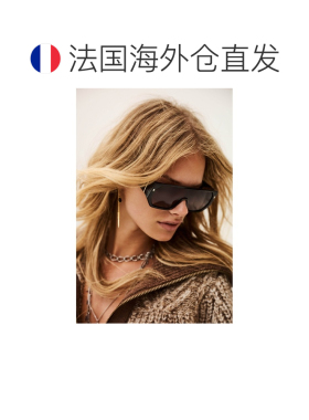 自营欧洲直邮Ba&Sh巴安诗 TESSA女士醋酸纤维太阳镜眼镜棕色