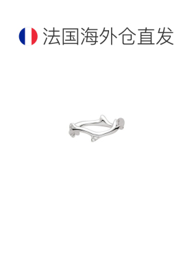 自营欧洲直邮Dior 迪奥 女士白色白金戒指新款配饰