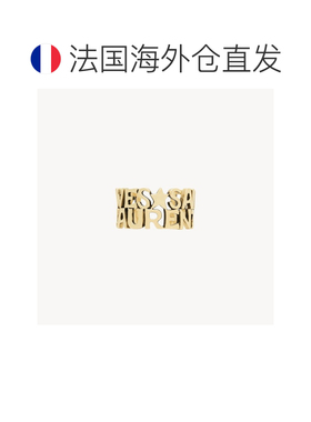 自营欧洲直邮YSL圣罗兰 YVES SAINT LAURENT女士古铜色黄铜手镯