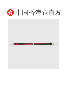 1h可退 香港直邮Gucci 古驰 男士 饰推入式锁扣细节编织手链 8592