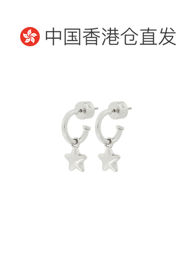 香港直邮COACH 女士耳饰 546484RHO030 AW2025 白【付后1h可退】