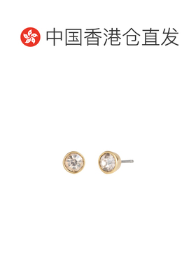 Coach 吊坠项链和耳钉两件装 37493517GLD110配饰首饰