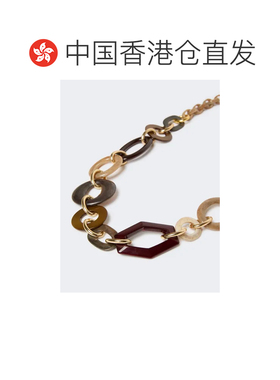 香港直邮MAX MARA 女士项链 9756026306001 SS2026 花色 几何项链