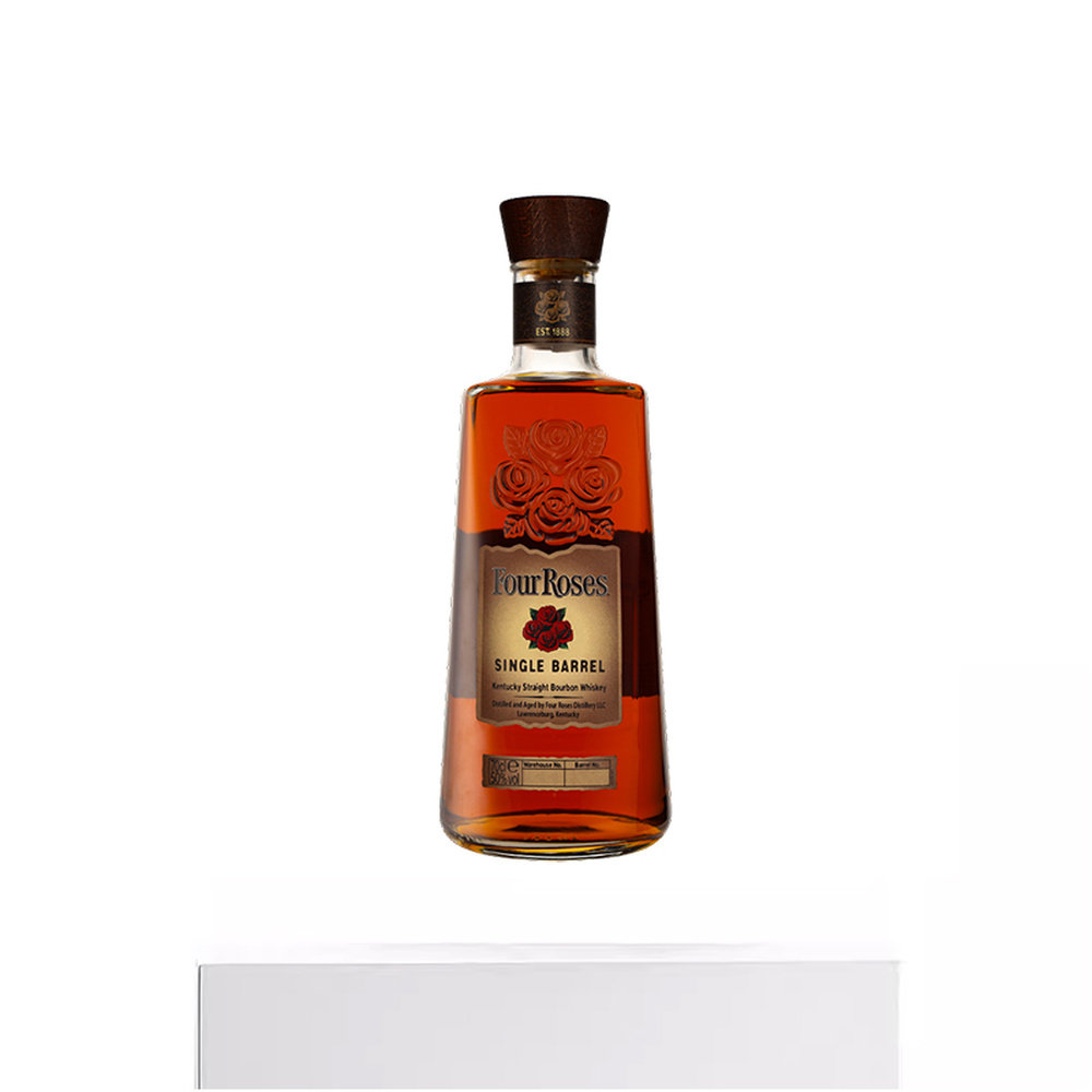 欧洲直邮four roses四玫瑰波本威士忌700ml蒸酿高度洋酒原装进口