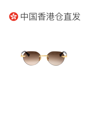 香港直邮Bottega Veneta 葆蝶家 男士 金色 Glaze Rimless 太阳镜