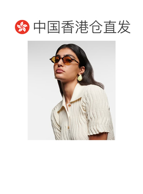 1h可退 香港直邮Bottega Veneta 葆蝶家 女士 经典款椭圆形太阳眼