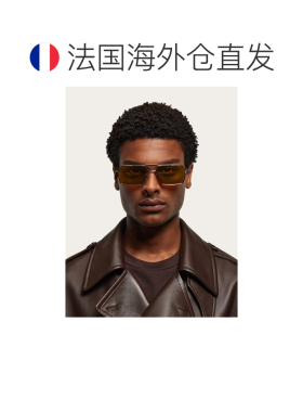 自营欧洲直邮Ferragamo菲拉格慕 男士金色钛金属飞行员太阳镜