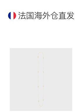 自营1h可退 欧洲直邮CELINE赛琳 女士棕色黄金/钻石项链新款