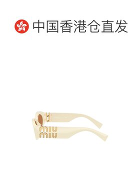1h可退 香港直邮Miu Miu 缪缪 女士 椭圆形太阳眼镜 805626251036