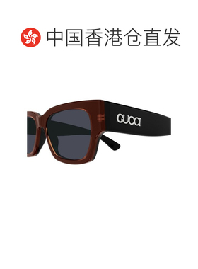 1h可退 香港直邮Gucci 古驰 男士 矩形太阳镜 GG1794S black黑色